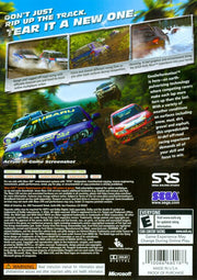 
SEGA Rally Revo | Xbox 360 | back cover | Region: North America | source-country=United States | Data by MobyGames.com