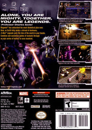 
X-Men: Legends | GameCube | back cover | Data by MobyGames.com