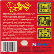 
Dexterity | Game Boy | back cover | Data by MobyGames.com
