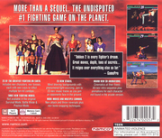 
Tekken 2 | PlayStation | back cover | Region: North America | source-country=United States | Data by MobyGames.com