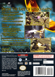 The Lord of the Rings: The Two Towers | GameCube | back cover | region=North America | source-country=Canada,Mexico,United States | zypher-v2 | moby-53f06ed1520e | Data by MobyGames.com