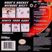 
NHL Hitz 20-03 | Game Boy Advance | back cover | Data by MobyGames.com