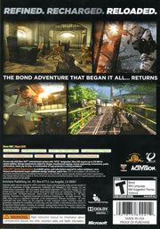 
GoldenEye 007: Reloaded | Xbox 360 | back cover | Data by MobyGames.com