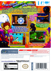 
A Boy and His Blob | Wii | back cover | Data by MobyGames.com