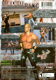 WWE Raw 2 | Xbox | back cover | region=North America | source-country=United States | zypher-v2 | moby-eabd83855c30 | Data by MobyGames.com