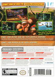 Donkey Kong Country Returns | Wii | back cover | region=North America | source-country=Canada,Mexico,United States | zypher-v2 | moby-0090e49788c8 | Data by MobyGames.com
