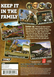 
Big Mutha Truckers | PlayStation 2 | back cover | Region: North America | source-country=Canada,United States | Data by MobyGames.com