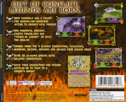 
Gauntlet: Legends | PlayStation | back cover | Region: North America | source-country=United States | Data by MobyGames.com