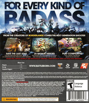 
Battleborn | Xbox One | back cover | Data by MobyGames.com