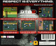 
Grand Theft Auto 2 | PlayStation | back cover | Region: North America | source-country=Canada,United States | Data by MobyGames.com