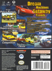 Need for Speed: Hot Pursuit 2 | GameCube | back cover | region=North America | source-country=United States | zypher-v2 | moby-208c5387c765 | Data by MobyGames.com