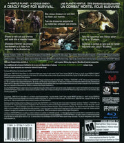 Turok | PlayStation 3 | back cover | region=North America | source-country=Canada,United States | zypher-v2 | moby-da35ed455952 | Data by MobyGames.com