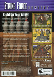 Strike Force Bowling | PlayStation 2 | back cover | region=North America | source-country=Canada,United States | zypher-v2 | moby-ddf1ed3742bc | Data by MobyGames.com
