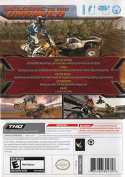 MX vs. ATV: Untamed | Wii | back cover | region=North America | source-country=United States | zypher-v2 | moby-070927519080 | Data by MobyGames.com