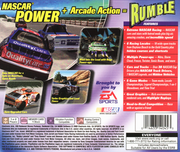 
NASCAR Rumble | PlayStation | back cover | Data by MobyGames.com