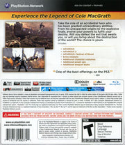 
inFAMOUS Collection | PlayStation 3 | back cover | Region: North America | source-country=United States | Data by MobyGames.com