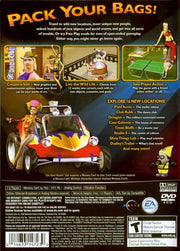 
The Sims: Bustin' Out | PlayStation 2 | back cover | Region: North America | source-country=Canada,United States | Data by MobyGames.com