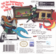 
Disney's American Dragon: Jake Long - Rise of the Huntsclan! | Game Boy Advance | back cover | Data by MobyGames.com