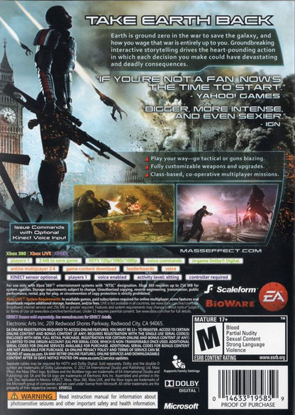 Mass Effect 3 | Xbox 360 | back cover | region=North America | source-country=United States | zypher-v2 | moby-246f9c4682f3 | Data by MobyGames.com