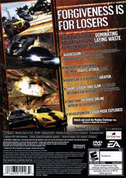 
Burnout: Revenge | PlayStation 2 | back cover | Region: North America | source-country=Canada,United States | Data by MobyGames.com