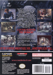 
Resident Evil 2 | GameCube | back cover | Data by MobyGames.com