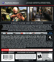 
Max Payne 3 | PlayStation 3 | back cover | Region: North America | source-country=United States | Data by MobyGames.com