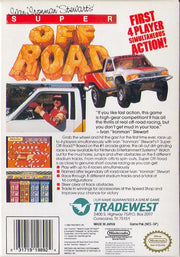 
Ivan 'Ironman' Stewart's Super Off Road | NES | back cover | Data by MobyGames.com