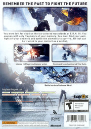 Lost Planet: Extreme Condition | Xbox 360 | back cover | region=North America | source-country=United States | zypher-v2 | moby-85fd1cbf6fbc | Data by MobyGames.com