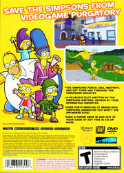 The Simpsons Game | PlayStation 2 | back cover | region=North America | source-country=Canada,United States | zypher-v2 | moby-0b89eee3e263 | Data by MobyGames.com