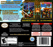 
Henry Hatsworth in the Puzzling Adventure | Nintendo DS | back cover | Data by MobyGames.com