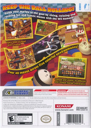 Kororinpa: Marble Mania | Wii | back cover | region=North America | source-country=Canada,Mexico,United States | zypher-v2 | moby-82e74bd91a59 | Data by MobyGames.com