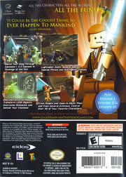 LEGO Star Wars: The Video Game | GameCube | back cover | region=North America | source-country=Canada,Mexico,United States | zypher-v2 | moby-b52863b1d79a | Data by MobyGames.com
