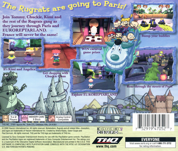 Rugrats in Paris: The Movie | PlayStation | back cover | region=North America | source-country=United States | zypher-v2 | moby-1373bd2ddf24 | Data by MobyGames.com