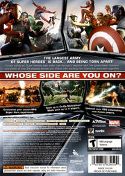 
Marvel Ultimate Alliance 2 | Xbox 360 | back cover | Data by MobyGames.com