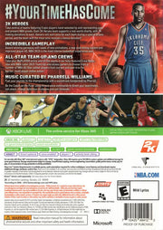 
NBA 2K15 | Xbox 360 | back cover | Data by MobyGames.com