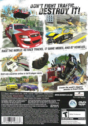 
Burnout 3: Takedown | PlayStation 2 | back cover | Data by MobyGames.com