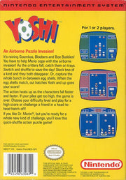 
Yoshi | NES | back cover | Data by MobyGames.com