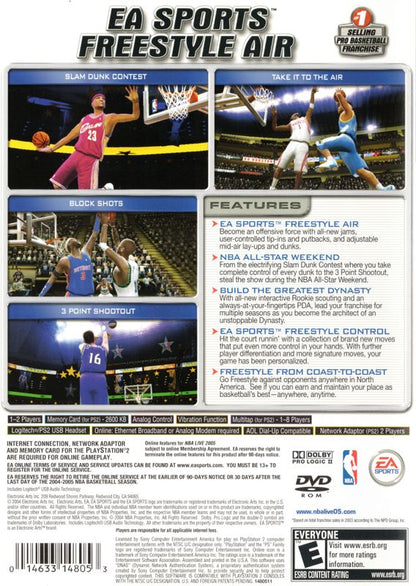 
NBA Live 2005 | PlayStation 2 | back cover | Region: North America | source-country=United States | Data by MobyGames.com