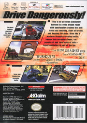 
Burnout | GameCube | back cover | Data by MobyGames.com