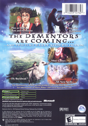 
Harry Potter and the Prisoner of Azkaban | Xbox | back cover | Data by MobyGames.com