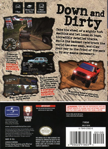 
4x4 Evo 2 | GameCube | back cover | Data by MobyGames.com