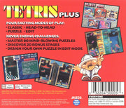 
Tetris Plus | PlayStation | back cover | Data by MobyGames.com