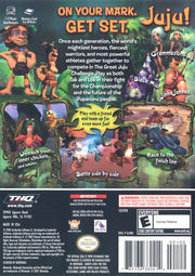 
Tak: The Great Juju Challenge | GameCube | back cover | Data by MobyGames.com