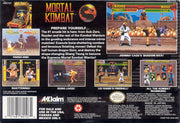 
Mortal Kombat | SNES | back cover | Data by MobyGames.com