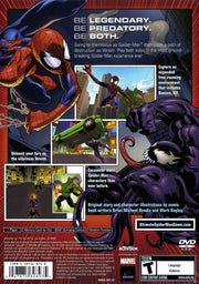 
Ultimate Spider-Man | PlayStation 2 | back cover | Data by MobyGames.com