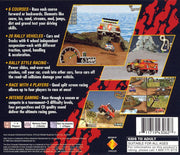 
Rally Cross | PlayStation | back cover | Region: North America | source-country=United States | Data by MobyGames.com