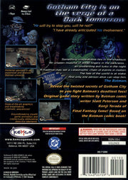 
Batman: Dark Tomorrow | GameCube | back cover | Data by MobyGames.com