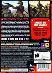 
Red Dead Redemption: Game of the Year Edition | Xbox 360 | back cover | Region: North America | source-country=Canada,United States | Data by MobyGames.com