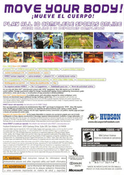 Deca Sports: Freedom | Xbox 360 | back cover | region=North America | source-country=Canada,United States | zypher-v2 | moby-7973f1df9f02 | Data by MobyGames.com