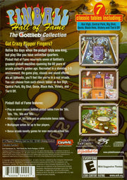 Pinball Hall of Fame: The Gottlieb Collection | PlayStation 2 | back cover | region=North America | source-country=Canada,United States | zypher-v2 | moby-7bc9d75083d5 | Data by MobyGames.com